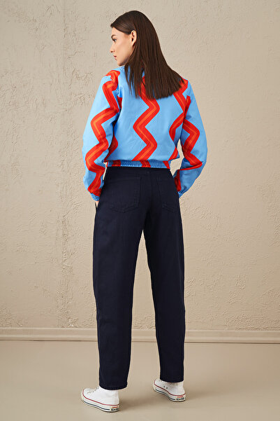 Kuaybe Gider 7129 Модель Vertical Mavi Ceket