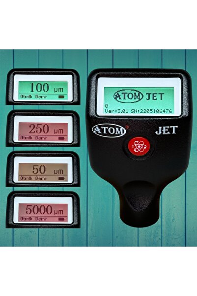 ATOM JET Boya Ölçüm Cihazı Çok Hızlı Çok Farklı Sağlam Ve Kaliteli Hatasız Ölçüm