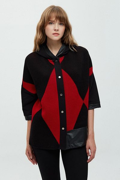DAIDO Diamond Wide Fit Knitwear Cardigan