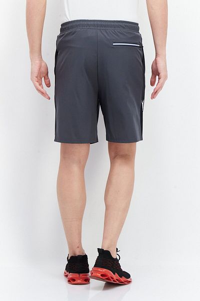 Tapout Men Sportswear Fit Training Shorts, Dark Grey
