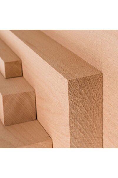 iAhşap 1x3x100 cm Silinmiş (6 Adet) Gülgen Kereste Ahşap Çıta