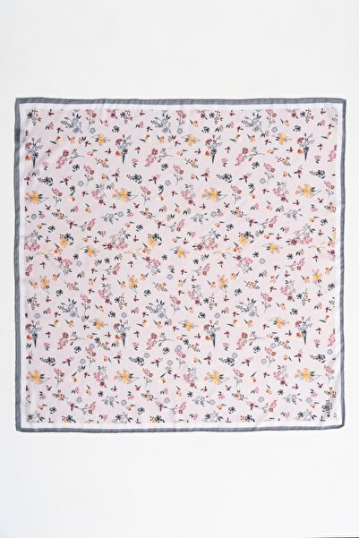 JAWEL وشاح نسائي ناعم مطبوع رقميًا بنمط الأزهار