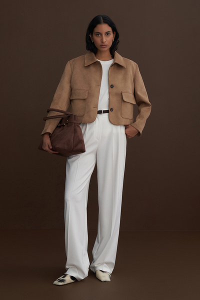 Mathilda Store Beyaz Private Edition Palazzo Pantolon