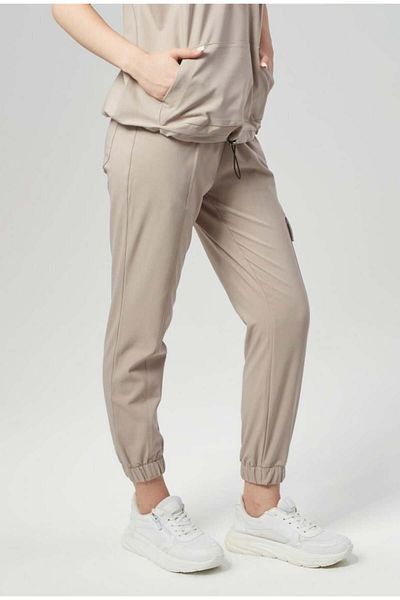 Çatı Medikal Extreme Cool Women Premium Scrubs de asistentă medicală din Lycra bidirecțională cu pantaloni chirurgicali de tip unic