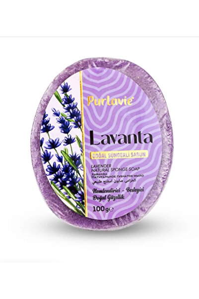 Troy Soapun Purlavie Lavanta Sünger Sabun 100 gr.