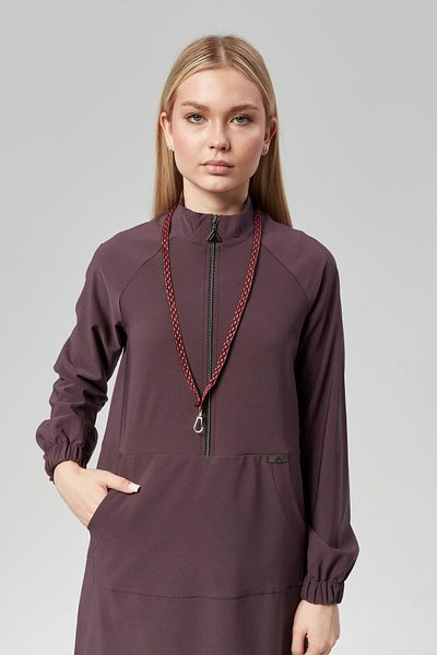Çatı Medikal Extreme Cool Modest - Tricou chirurgical premium din Lycra bidirecțional pentru Doctor și Asistentă (FEMEIE),