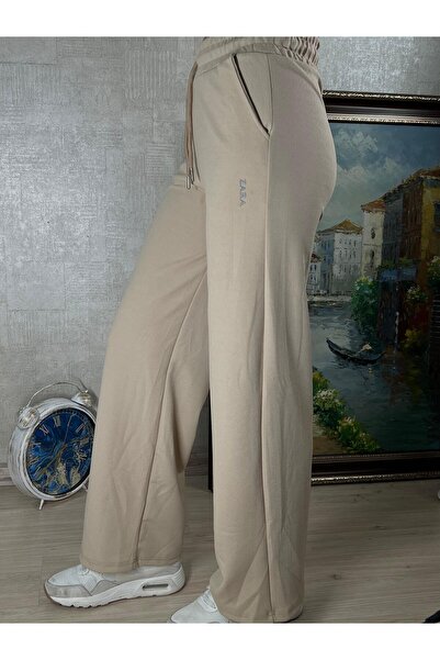 MODA Krep Palazzo Paça Kadın Pantalon - Günün Temposuna Uyum Sağlayan Şık ve ...