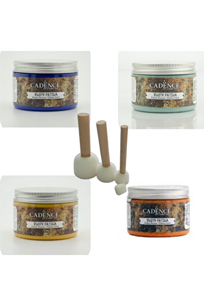 Cadence Rusty Patina Boyası 4 Renk )4*150 Ml)