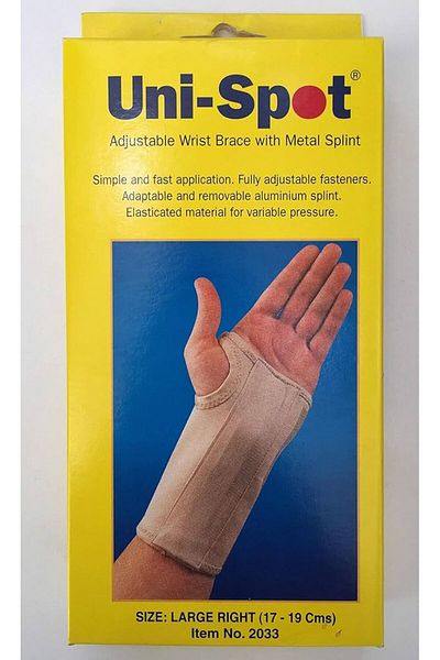 Uni Spot Wrist Supp L