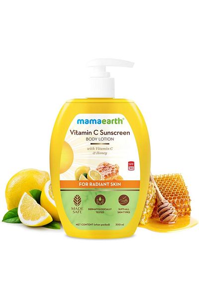 Mamaearth Vitamin C Sunscreen Body Lotion for Women & Men 300ml
