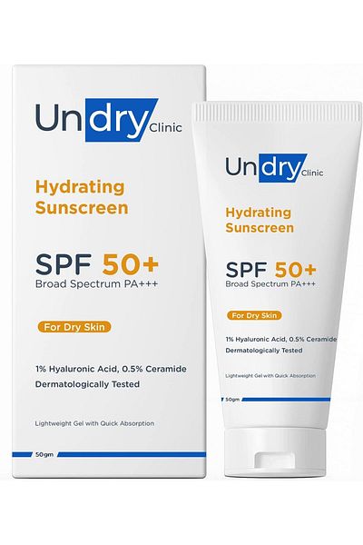 Undry Undry Hydrating Sunscreen SPF 50+ 50Gms