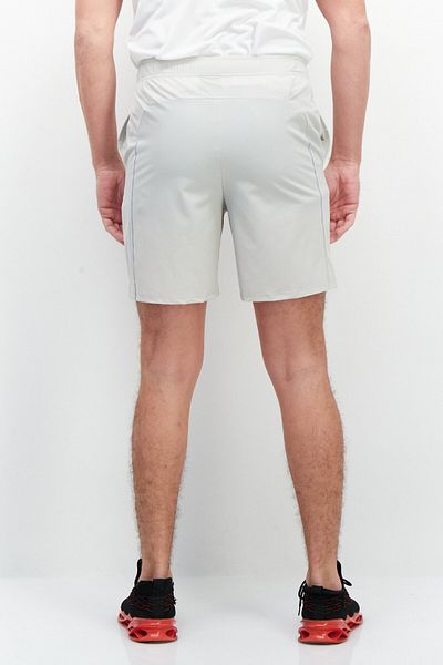 RBX Light Gray Men's Sportswear - Fit Lace-Up Outdoor Shorts