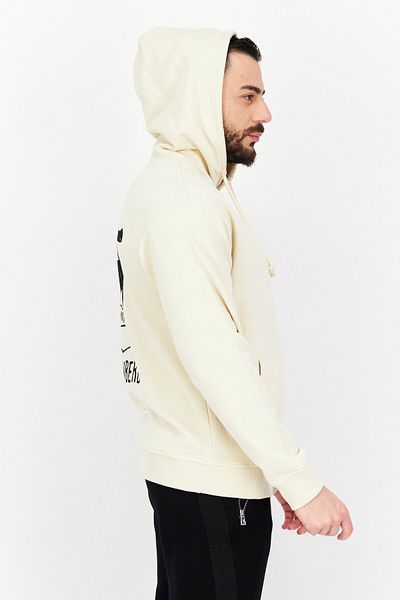 Breaking Bad Men Hood With Drawstring Long Sleeve Graphic Print Sweatshirt, Beige
