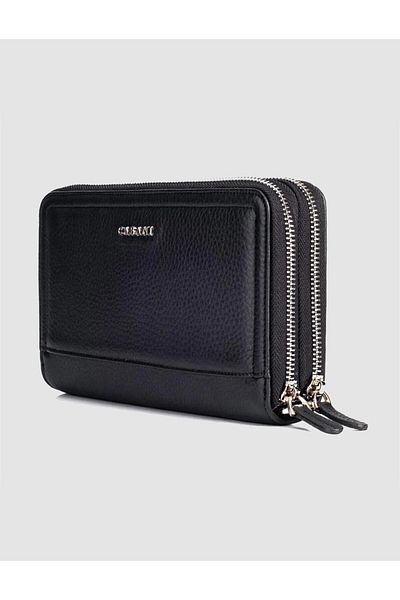 Cabani Genuine Leather Black Men's Handbag