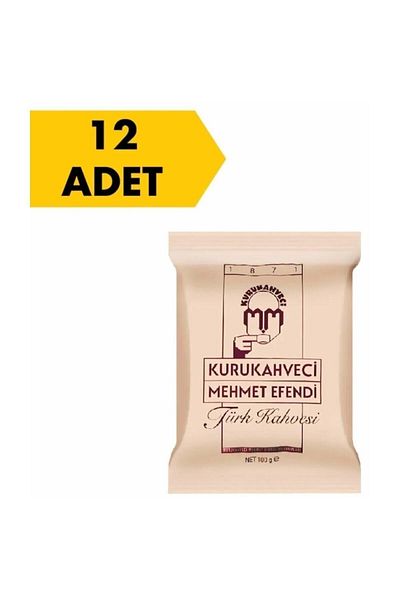 Mehmet Efendi Turkish Coffee 100Gr - 12 Pieces