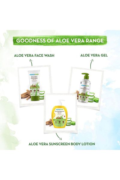 Mamaearth -Aloe Vera Sunscreen Body Lotion 300 Ml