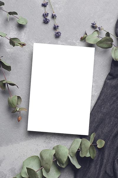 Grdall A6 Size - Set of 2 Unprinted Glue Memo Pads and Notepads