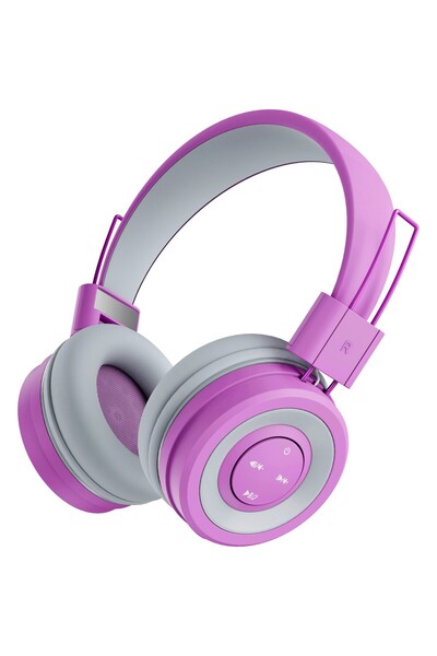 BOWER Innovatıons Pure - Kablosuz Kulak Üstü Bluetooth Kulaklık - (Lila)