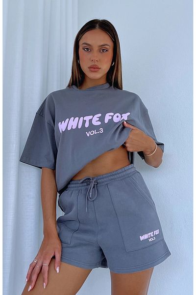 The Champ Clothing Wf Women Smoke Grey Vol 3 Psané Offstage Short