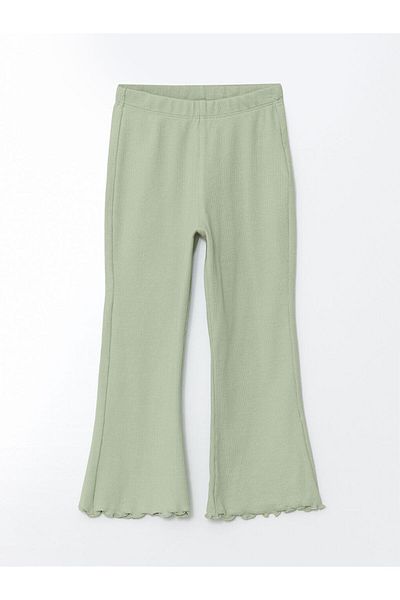 LC Waikiki Floral Girl's Leggings with Elastic Waist, 2-Piece