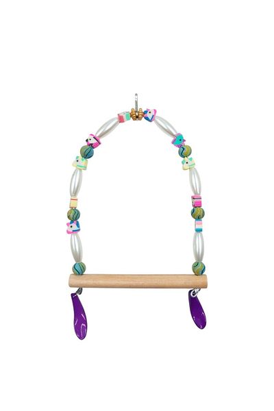 Ans Hanging Budgie - Swing and Perch Set