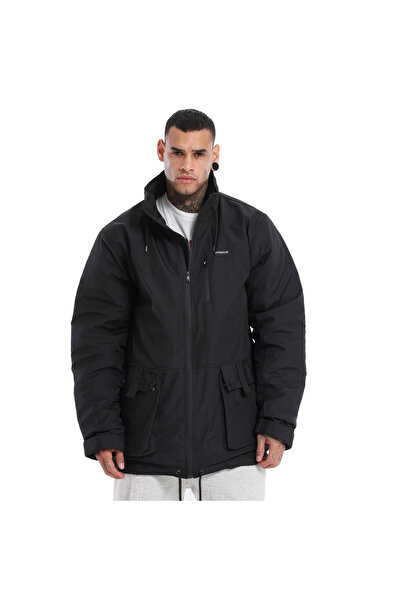 Sportive Ronda Erkek Siyah Günlük Stil Mont 24KE021-SYH