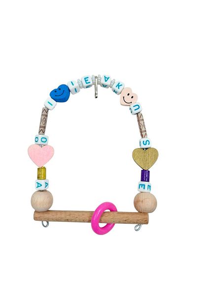Ans Hanging Budgie - Swing and Perch Set