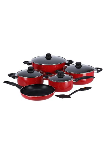 ROYALFORD 10Pcs Non-Stick Cookware Set, Aluminium Cookware | RF7915