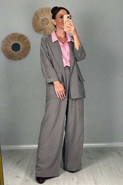 lady special Σετ παντελονιού Vatis Modal Fabric Jacket