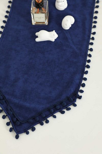 Aisha's Design Runner with Pompom 90X30 Cm,R-78K