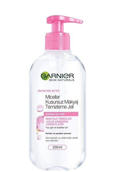 Garnier Jellian Micellar Kusursuz Makyaj Temizlemeye Jeli 200 Ml 3600542010740