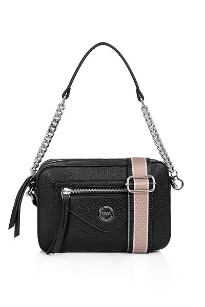 Fossil Crossbody Bag - Black - Fossil