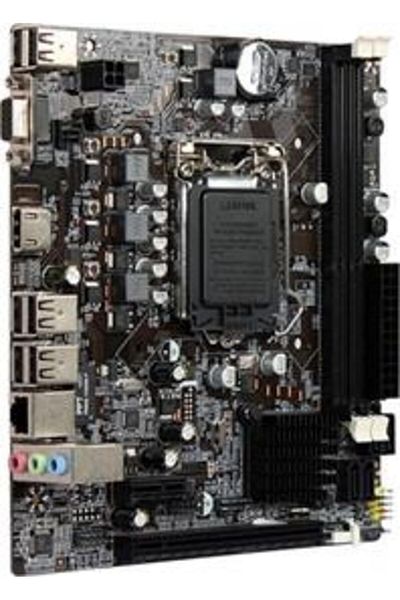 TURBOX Workteam H61C 1155P Ddr3 Audio Glan Hdmi/Vga Sata3 Usb2.0 Atx