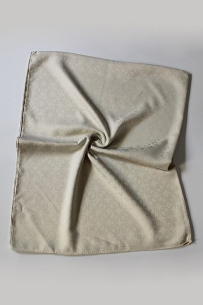 QUM İPEK Ιταλικό Σάλι Jacquard G με σχέδιο - Πέτρα