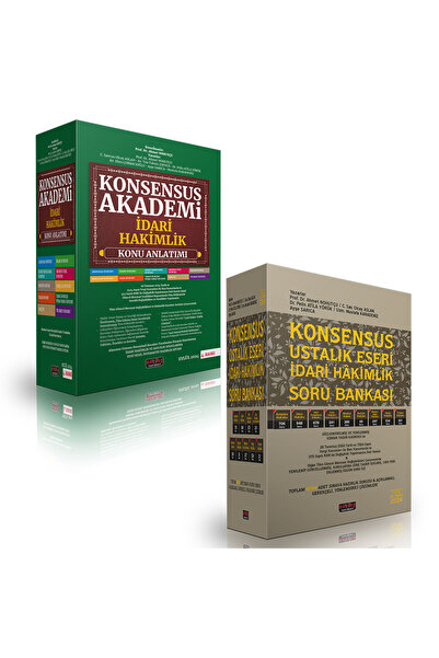 Savaş Yayınevi KONSENSUS İdari Konu ve Soru Seti İdari Yargı Hakim Yardımcılı...