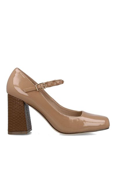 MENBUR WOMEN SHOES TAN STILETTO