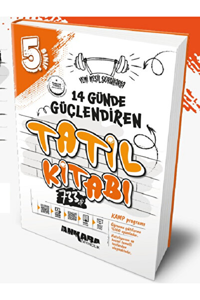 Evrensel İletişim Yayınları 5.Sınıf Ankara Güçlendiren Tatil Kitabı + KAMP Pr...