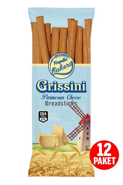 Frapella Parmesan Grissini 70 Gr. X 12 Pack