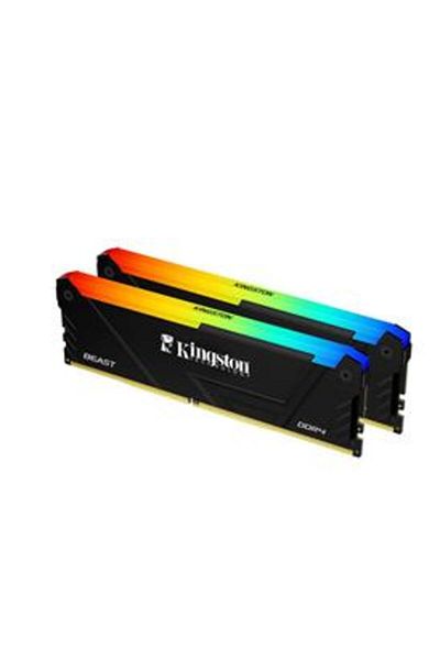 Kingston Ddr4 3200Mhz Kingston Beast Rgb Cl16 - 16 Gb (2X8Gb) (Kf432C16Bb2Ak2/16Tr)