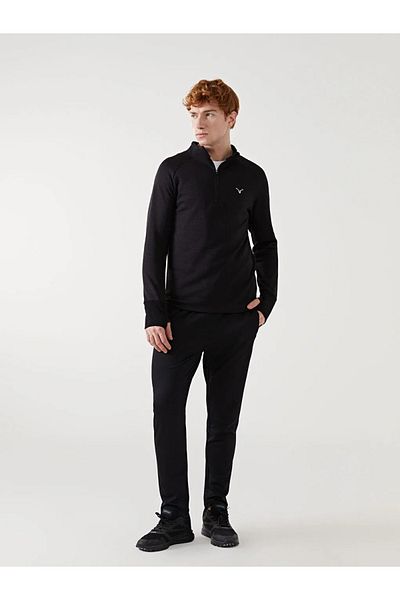 LC Waikiki Ανδρικό αθλητικό παντελόνι XSIDE ACTIVE Black Standard Fit