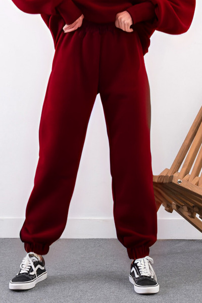 YAKAMEL Pantaloni de trening pentru femei, cu buzunare laterale, talie super ...