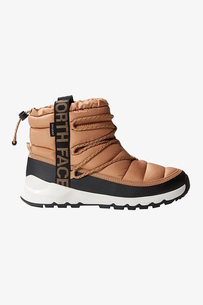 THE NORTH FACE W Thermoball Lace Up Wp Γυναικείες κίτρινες μπότες εξωτερικού χώρου NF0A5LWDKOM1