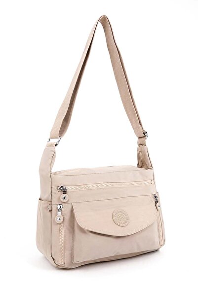 Lifonbag Жіноча водостійка тканина 5-кишенькова сумка через плече для подорож...