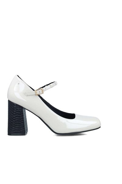MENBUR WOMEN SHOES WHITE STILETTO