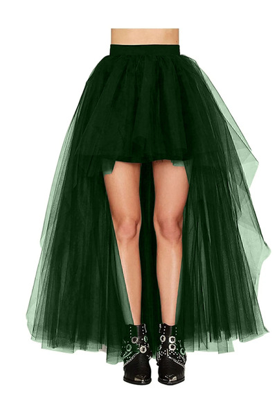HSNLİFE Women Gothic Skirt Halloween Costume Party Special Occasion Graduation Skirt