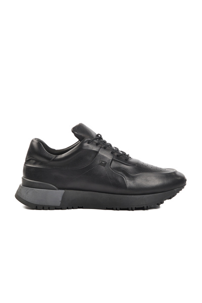 AYAKMOD Black Genuine Leather Men's Casual Shoes Premium 492 m