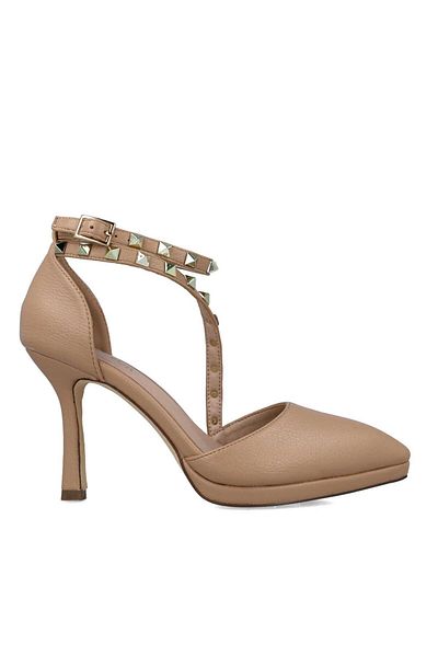 MENBUR WOMEN SHOES STONE STILETTO