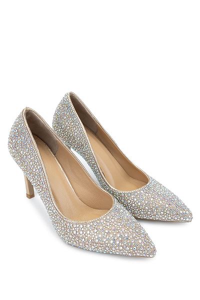 Tamer Tanca Women's Vegan Yellow Heeled Shoes