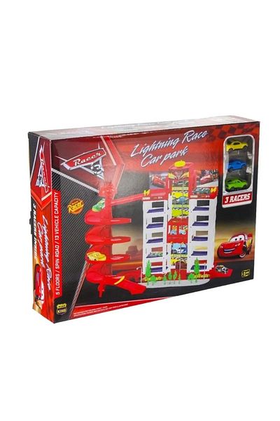 SUDESA OYUNCAK مجموعة مرآب السيارات المتسابق SPR-55