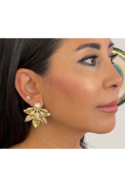 Atelier Sriza Women's Earrings with Pearl Data